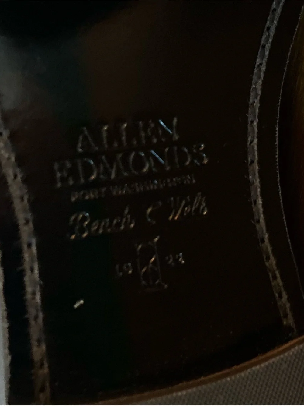 Allen Edmonds Holiday Park Avenue Blue Velvet Cap-toe Oxford Dress Shoe (NWOT)
